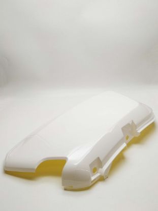 NQi series [E3/E4] Left body panel (pearl white) 30408031 NIU E3 E4 Left body panel (pearl white) front